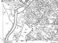 Gänsberg-Plan Stadt Fürth, Königstraße 16 rot markiert
