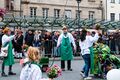 Günter Scheuerer als Teilnehmer für den Gartenbau- und Kleintierzuchtverein Fürth 1897 beim Erntedankfestzug zur Fürther Kärwa, Okt. 2019