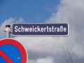 Straßenschild Schweickertstraße