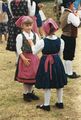 das Stadelner Wasserrad Fest mit Tanzvorführung vom <a class="mw-selflink selflink">Heimat- und Trachtenverein Stadeln e. V.</a> am 5. Juni 1999