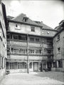 Der sog. Waldhelmshof zwischen der Wasserstraße 1 und der Gartenstraße 10, um 1920