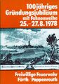 Festschrift 100 Jahre FFW Fürth-Poppenreuth