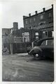 Abrissarbeiten am Reifen-Reichel in der Langen Straße - im Hintergrund die Fabrik J. W. Höfler, 1953