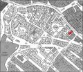 Gänsberg-Plan, Königstraße 64 rot markiert