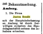 Justus Bendit Bayerische Handelszeitung - 17. April 1897, S. 251.png