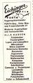 Werbung von Optik Eichinger in der Schülerzeitung <!--LINK'" 0:45--> Nr. 3 1975