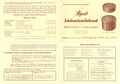 Historischer DIN-A5-Werbeprospekt der Fa. Mülo, 4-seitig. 1950er Jahre