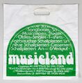 Einkaufs-/Plastiktüte des ehemaligen Musicland