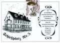 Jahres Bierkrüg der Bürgervereinigung zur Fürther Altstadtweihnacht 1989 Motiv Anwesen <!--LINK'" 0:327-->. Auflage 500 Stück, Preis 65 DM.